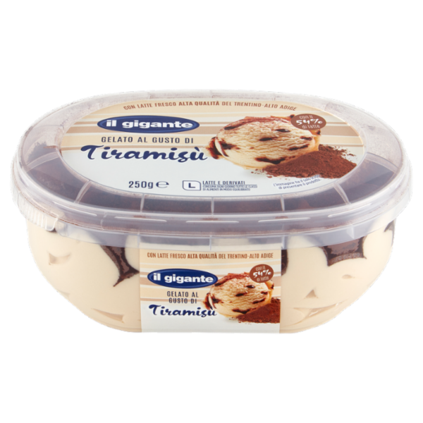 IL GIGANTE Gelato al Gusto di Tiramisù 250 g
