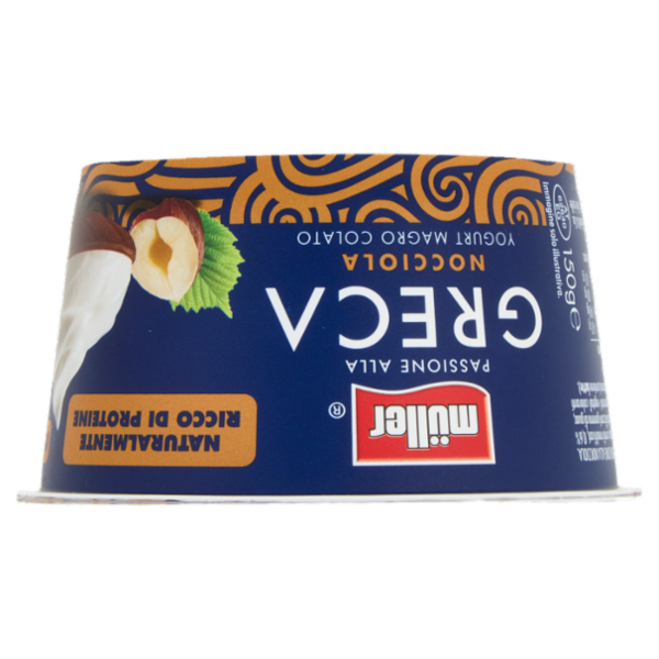 müller Passione alla Greca Nocciola Yogurt Magro Colato 150 g
