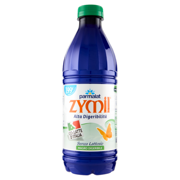 Zymil Alta Digeribilità Senza Lattosio Magro Digeribile 100% Latte d'Italia 1000 ml