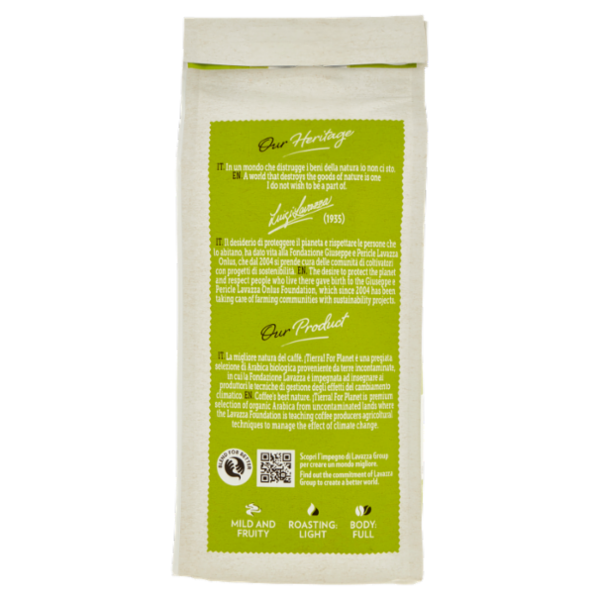 Lavazza iTierra! Bio-Organic For Planet Caffè Macinato 180 g