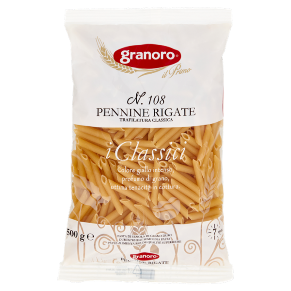 granoro i Classici N. 108 Pennine Rigate 500 g