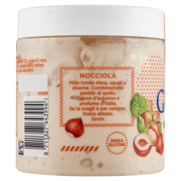 Grom Nocciola con Nocciole Italiane 310 g