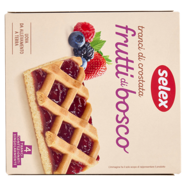 Selex Trancio di Crostata ai Frutti di Bosco 200 g