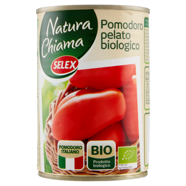 Selex Natura Chiama Pomodori Pelati Biologici 400 g