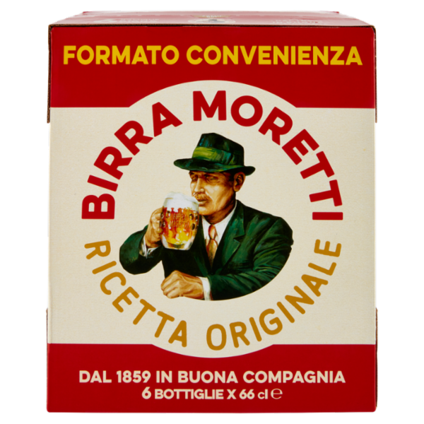Birra Moretti Ricetta Originale 6 x 66 cl