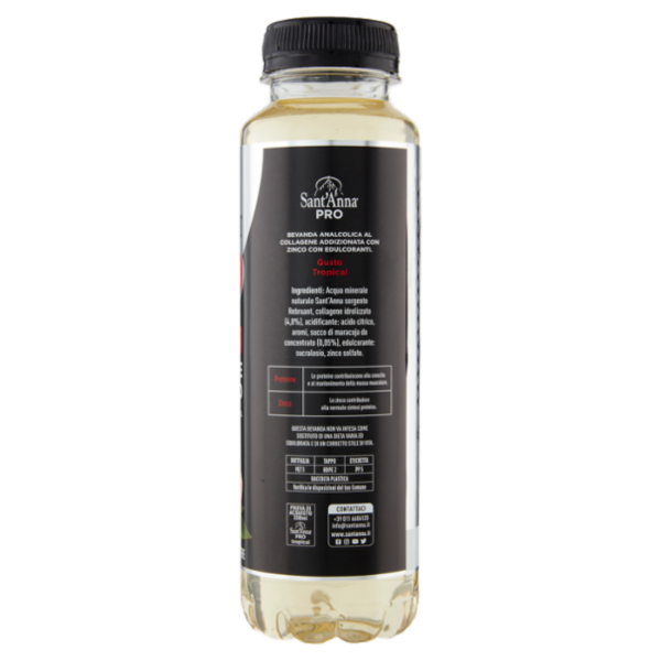 Sant'Anna Pro 15g Proteine + Zinco Gusto Tropical 330 ml