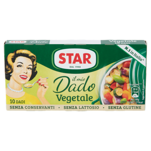 Star il mio Dado Vegetale 10 Dadi 100 g