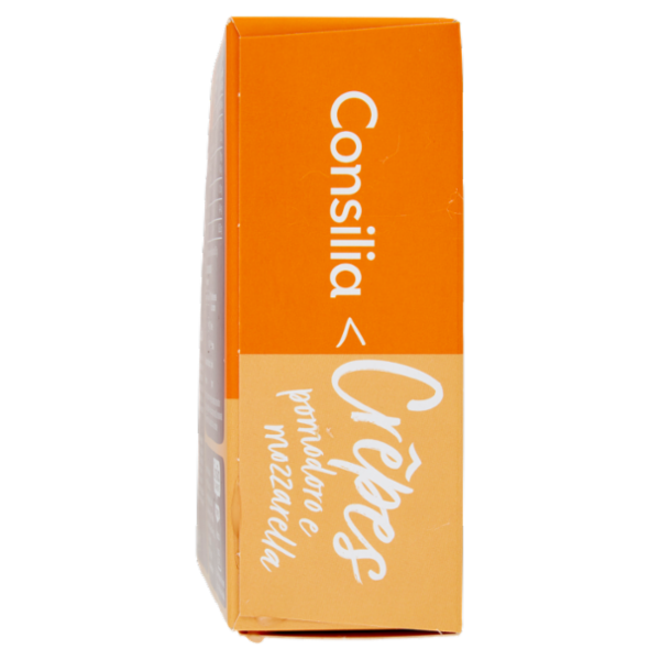 Consilia Crêpes Surgelate Mozzarella e Pomodoro 4 pezzi 250 g