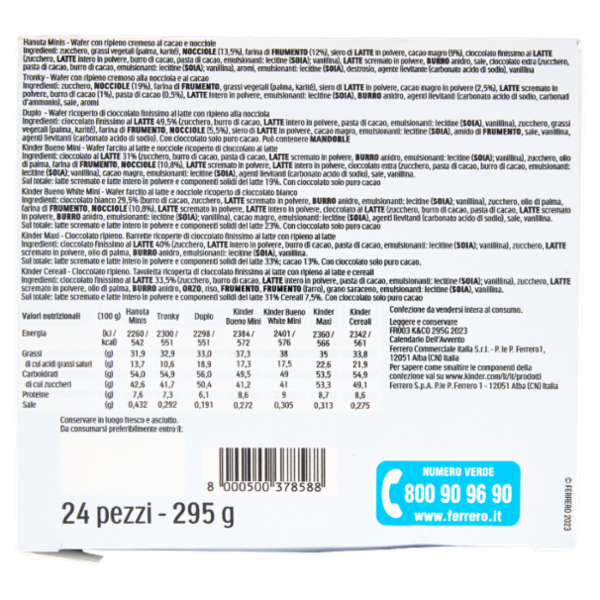 Kinder Calendario dell'Avvento Kinder & Co 295g