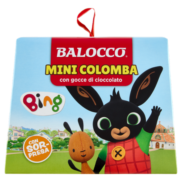 Balocco Mini Colomba con gocce di cioccolato Bing 90 g
