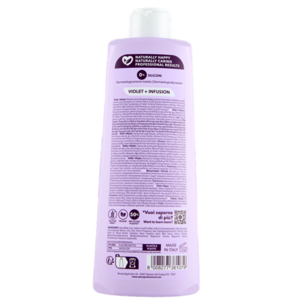 Alama Professional No Yellow Blonde Shampoo Mantenimento Biondo 500 ml