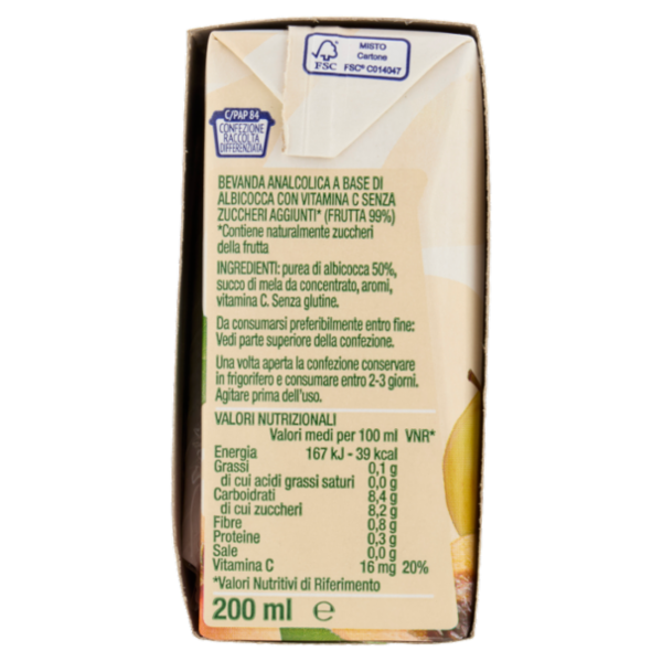 Yoga Optimum 50% di Albicocca Italiana Senza Zuccheri Aggiunti* 3 x 200 ml