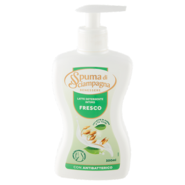 Spuma di Sciampagna Benessere Latte Detergente Intimo Fresco 300 ml