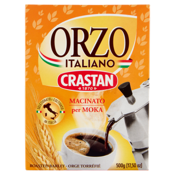 Crastan Orzo Italiano Macinato per Moka 500 g