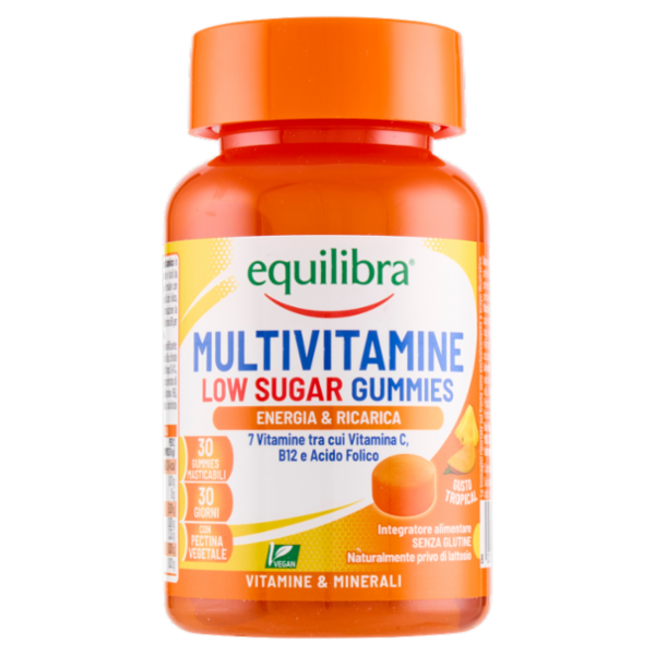 equilibra Multivitamine Low Sugar Gummies 30 gummies 90 g