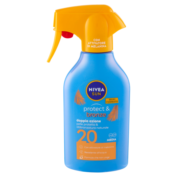 Nivea Sun protect & bronze 20 Media 270 ml