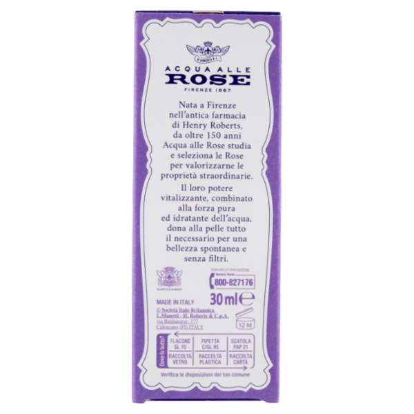 Acqua alle Rose Siero Rimpolpante 30 ml