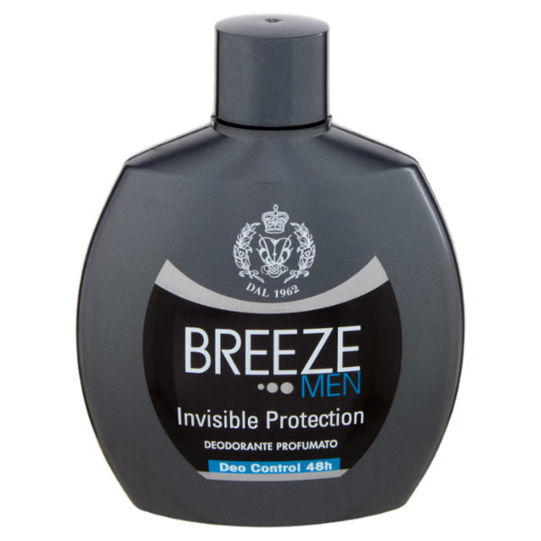 Breeze Men Invisible Protection Deodorante Profumato 100 mL