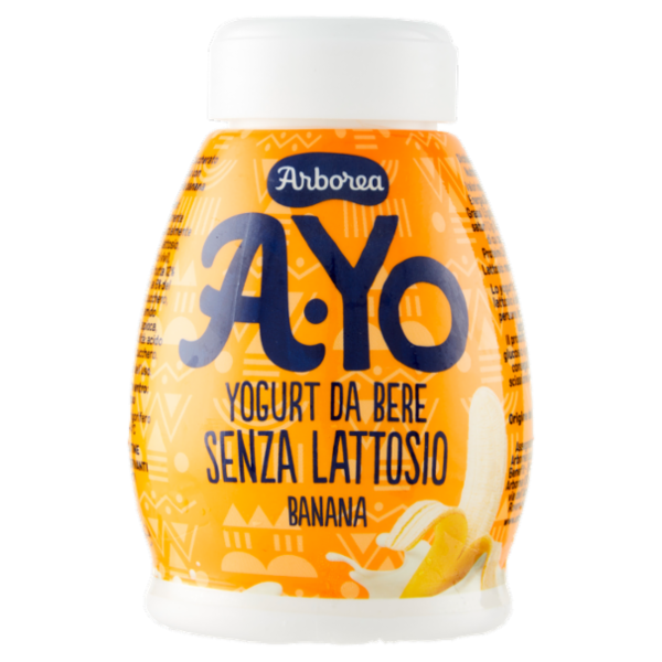 Arborea A-Yo Yogurt da Bere Senza Lattosio Banana 200 g