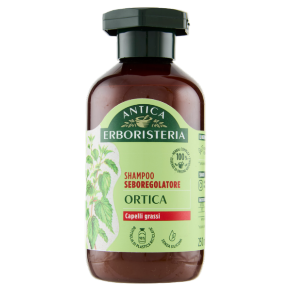 Antica Erboristeria Shampoo Seboregolatore Ortica Capelli grassi 250 ml