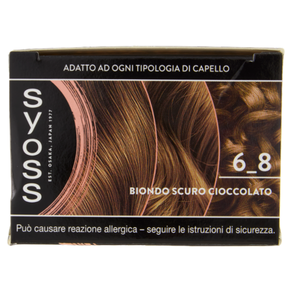 Syoss By Palette Colorazione Permanente 6_8 Biondo Scuro Cioccolato