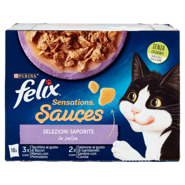 FELIX Sensations Sauces Selezioni Saporite in salsa 10 x 85 g