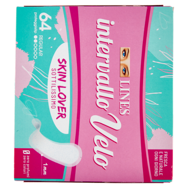 Lines intervallo Velo Skin Lover Regular 64 pz