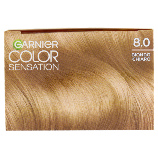 Garnier Color Sensation Colorazione Permanente in Crema 8.0 Biondo Chiaro