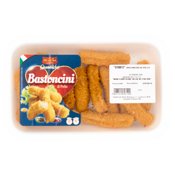 Martini QuandoVuoi Bastoncini di Pollo 0,250 kg