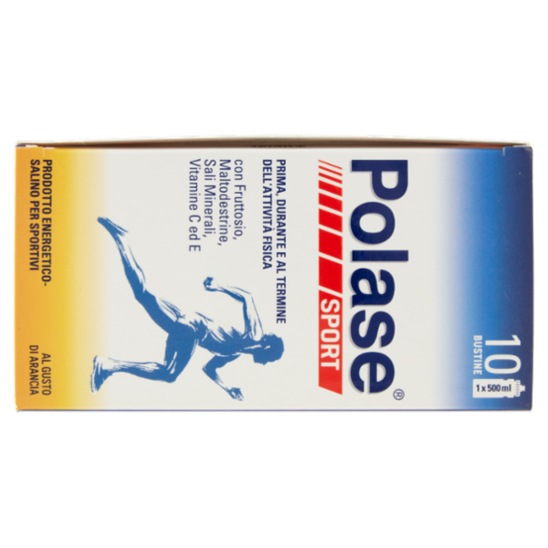 Polase sport integratore energetico Sali minerali con vitamina C magnesio e potassio 10 bustine 200g