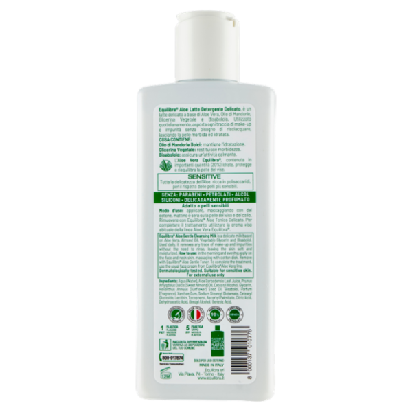 equilibra Aloe Latte Detergente Delicato 200 ml