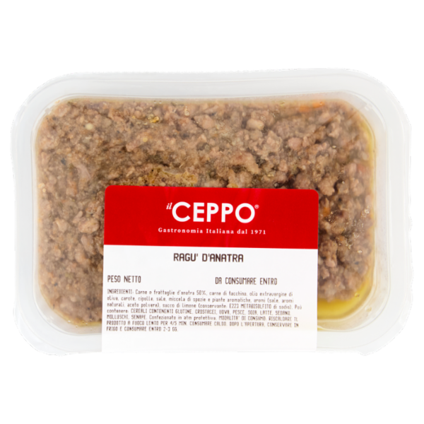 il Ceppo Ragù d'Anatra 0,200 Kg