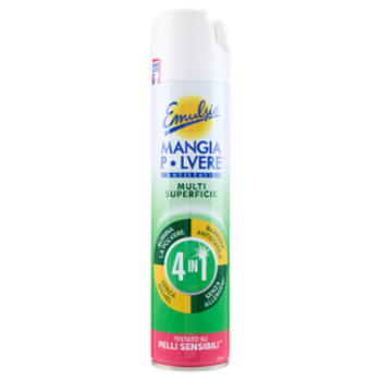 Emulsio Mangia Polvere Multi Superficie 4 In 1 Pelli Sensibili 300 Ml