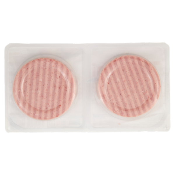 Teneroni Hamburger con Prosciutto Cotto e Parmigiano Reggiano 2 x 75 g