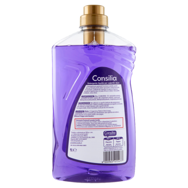 Consilia Detergente per Pavimenti Lavanda 1 L