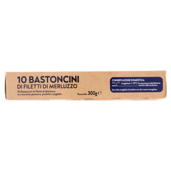 FRoSTA 10 Bastoncini di Filetti di Merluzzo 300 g