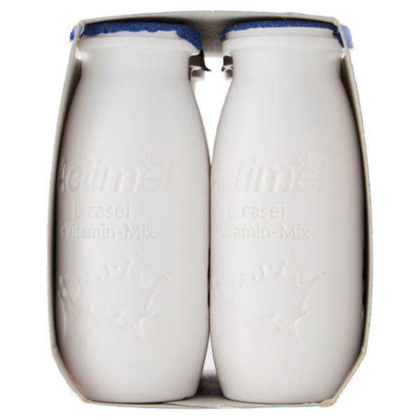 ACTIMEL, Yogurt da Bere con Vit B6 e D per il Sistema Immunitario, Bianco Naturale, 6X100G