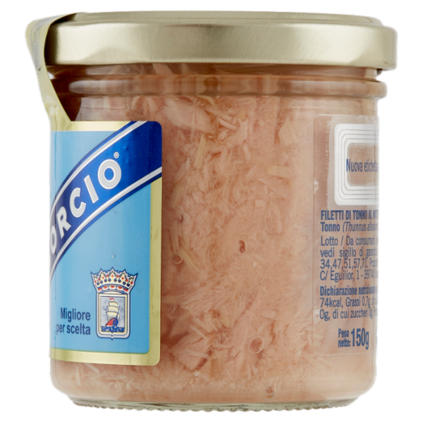 Consorcio Filetti di Tonno al naturale 150 g