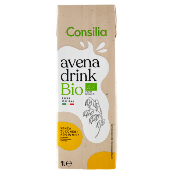 Consilia Bevanda a Base di Avena Biologica 1 L