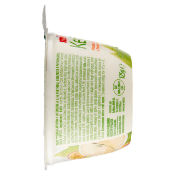 Milk Kefir Mousse alla Pesca e Passion Fruit 125 g