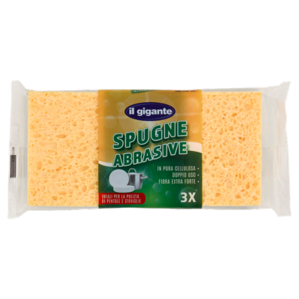 IL GIGANTE Spugne Abrasive 3 pz