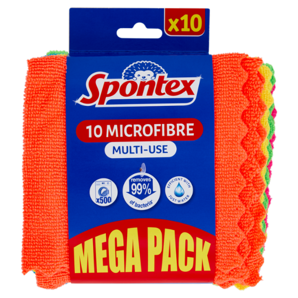 Spontex Microfibre x10