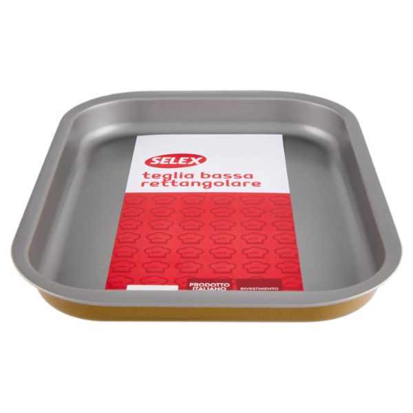 Selex Teglia Rettangolare Cm 22x30x3