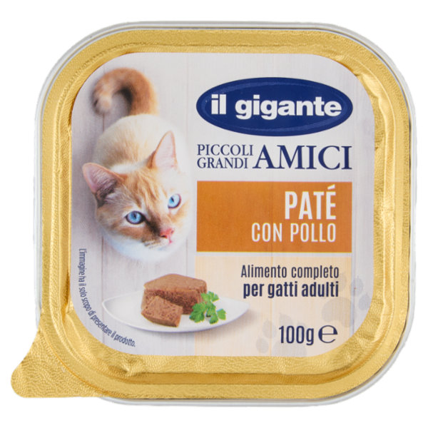 IL GIGANTE Piccoli Grandi Amici Paté con Pollo 100 g