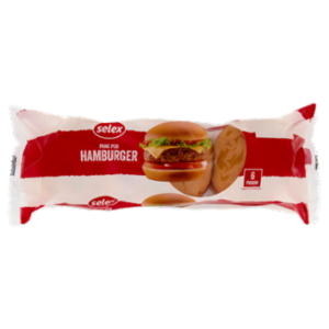 Selex Pane Per Hamburger 6 Pezzi 300 g