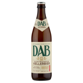 DAB Dortmunder Kellerbier Lager Non Filtrata Luppolata a Freddo 500 Ml