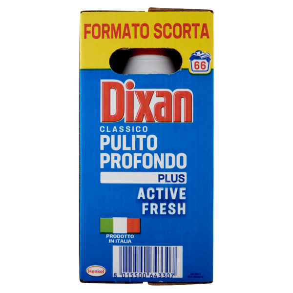 DIXAN Liquido Classico 3x22=66 Lavaggi 3 x 1.100 ml