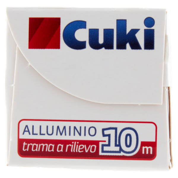 Cuki Conserva e Cuoce Alluminio trama a rilievo 8+2 m = 10 m