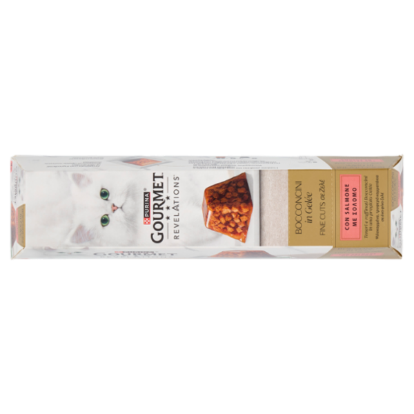 PURINA GOURMET Revelations Bocconcini in Gelée con Salmone 4 x 57 g