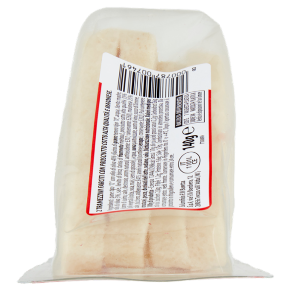 Fratelli Beretta Pan Soffice Prosciutto Cotto Alta Qualità 140 g